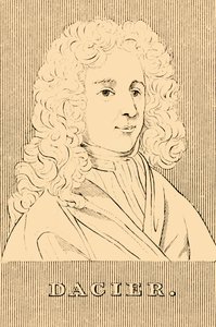 达契尔（1651-1722），1830年。 作者 不明