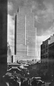 1933年，纽约市每日新闻大楼 作者 不明