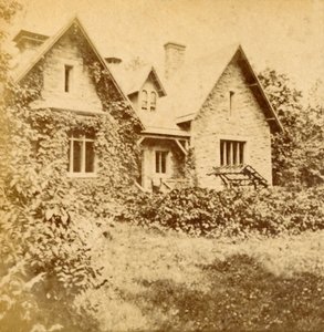 纽约布鲁克林展望公园奶制品小屋，建于1880年代。 作者 不明