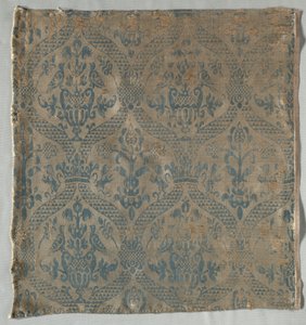 锦缎碎片，1500s。 作者 不明