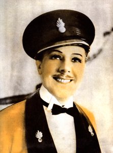 西西里·康塞妮（Dame Cicely Courtneidge），英国女演员，1934-1935年 作者 不明