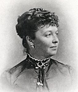 艾玛·阿尔巴尼夫人（Dame Emma Albani）1852-1930，加拿大歌剧歌手，c1890 作者 不明