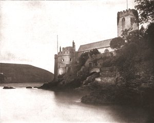 德文郡达特茅斯城堡，1894年。 作者 不明