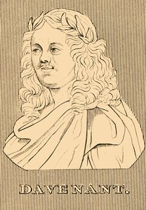达文（Davenant），1606-1668年，1830年。 作者 不明