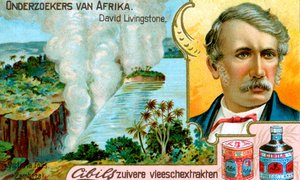 大卫·利文斯通（David Livingstone），苏格兰传教士，约c1900年 作者 不明
