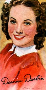 迪安娜·德宾（Deanna Durbin），1921-1999年，20世纪20世纪30年代和1940年代好莱坞电影中的歌手和女演员 作者 不明
