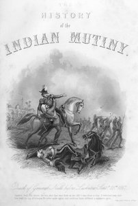 尼尔尼尔将军在勒克瑙（Lucknow）之前去世，1857年9月25日，c1860 作者 不明