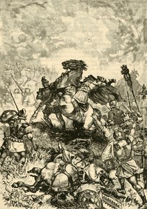 叛教者朱利安（Julian）逝世，1890年。 作者 不明