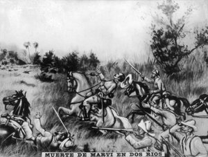 1895年，1920年代，马蒂在两条河之战中去世 作者 不明