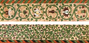 瑞典库姆拉教堂（Kumla Church）的装饰，1928年。 作者 不明