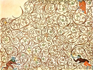 瑞典斯德哥尔摩附近索尔纳教堂的装饰，1928年。 作者 不明