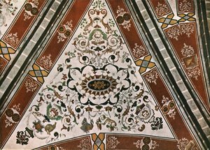1928年，瑞士沃州卢特里，圣马丁教堂的装饰。 作者 不明