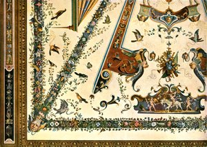 乌菲齐美术馆（Uffizi Gallery）的装饰，意大利佛罗伦萨，1928年。 作者 不明