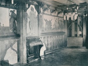 音乐室装饰，弗里兹·埃勒（Fritz Erler），c1899年 作者 不明