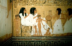 Deir el-Medineh，卢克索，底比斯，埃及，二十世纪 作者 不明