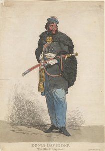 丹尼斯·达维多夫（1784-1839），1813年 作者 不明