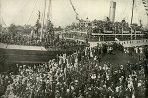 1919年，大约在1914年，维多利亚时代的BC特遣队出发。 作者 不明
