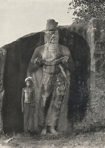 根据传统，伟大的1164-1197 AD巴拉克拉玛一世雕像，192的Pollonnaruwa 作者 不明