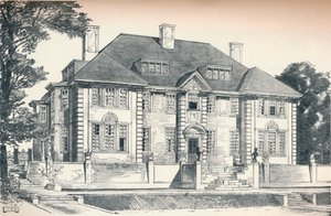 汉普斯特德住宅设计CHB Quennell，c1913 作者 不明