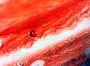 木星及其内部卫星细节 作者 不明