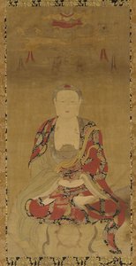 Dhyani佛，明朝，16-17世纪。 作者 不明