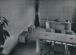 建筑师奥利弗·希尔（Oliver Hill）的餐厅，FRIBA，1942年 作者 不明