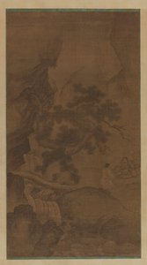 在松树荫下讨论道，14世纪。 作者 不明