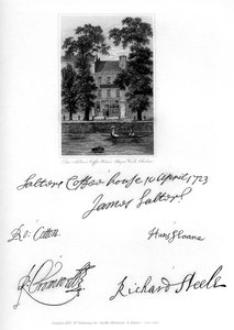 唐·萨特罗斯（Don Salteros）咖啡馆，切尔西，凯恩·沃克（Cheyne Walk），1723年-1840年 作者 不明