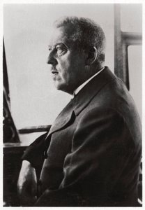 齐柏林飞艇建造经理Hugo Eckener博士，c1917-1933 1933年 作者 不明