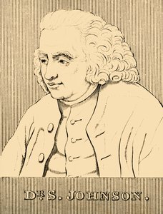 约翰逊博士（S. Johnson），1709-1784，1830。 作者 不明