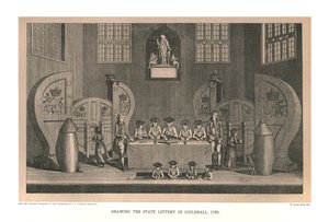 抽奖状态彩票，1763年，1886年 作者 不明