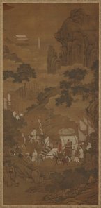 晋文公复国》，16-17世纪。 作者 不明