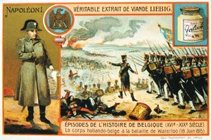 1915年末在滑铁卢战役中的荷兰比利时军队，1515年 作者 不明