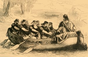 太平洋地区的埃德加（Edgar the Pacific）于1890年被八位朝贡王子划入迪河。 作者 不明