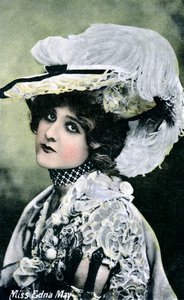 埃德娜（Edna）1878年1月1948年，美国歌手和女演员，20世纪初 作者 不明