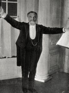 爱德华·科隆（Edouard Colonne），法国指挥和小提琴家，1902年 作者 不明