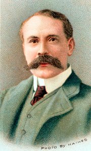 英国作曲家爱德华·埃尔加（Edward Elgar），1912年。 作者 不明
