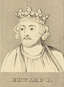 爱德华一世（Edward I），1239-1307，1830。 作者 不明