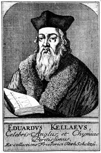 爱德华·凯利（Edward Kelley），占星家和炼金术士，1575年c1700年 作者 不明