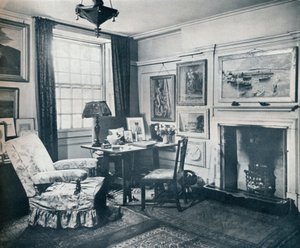 爱德华·马什（Edward Marshs）客厅，c1934年 作者 不明