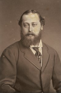 威尔士王子爱德华，1880年代 作者 不明