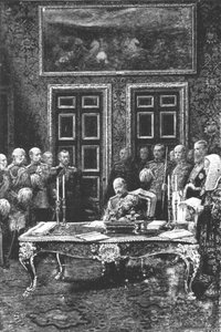 1901年1月24日，爱德华七世（Edward VII）执行他的第一项国家行为。 作者 不明