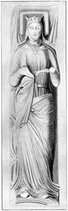 埃莉诺女王肖像，亨利二世的同伴，19世纪，1910年 作者 不明