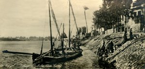 埃及-c1918-c1939年在开罗附近的Embaba村。 作者 不明