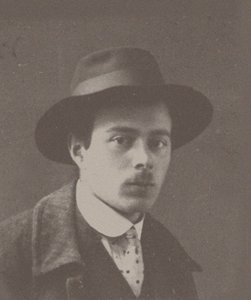 1912年的利西茨基。 作者 不明