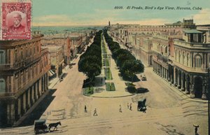 El Prado，鸟瞰图，古巴哈瓦那，1911年 作者 不明