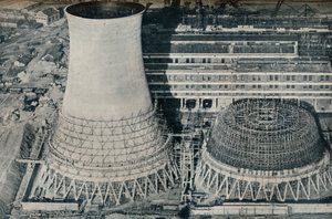 1928年，伯明翰附近哈姆斯厅水奥顿水电站 作者 不明