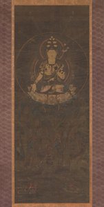 福达拉卡山上的十一头观音，13世纪。 作者 不明