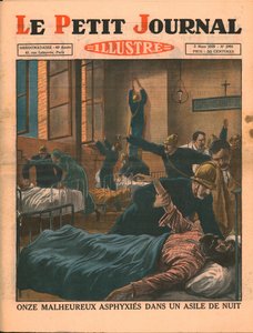 1929年，有11名不幸的人在夜间庇护所内窒息。 作者 不明