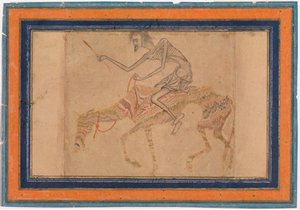 憔悴的马和骑手，约1625年。 作者 不明